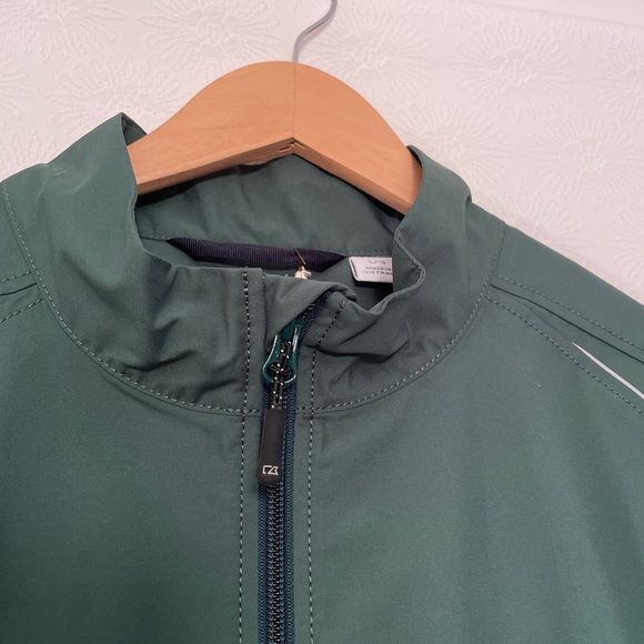 Cutter & Buck WeatherTec Green Jacket, L NWT - Picture 2 of 11